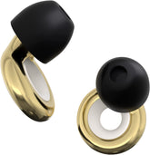 Loop Experience Plus Earplugs - High Fidelity Hearing Protection for Musicians, DJs, Festivals, Concerts and Nightlife – 18dB & NRR 7 Noise Reduction Ear Plugs – Extra Accessories Incl - Gold